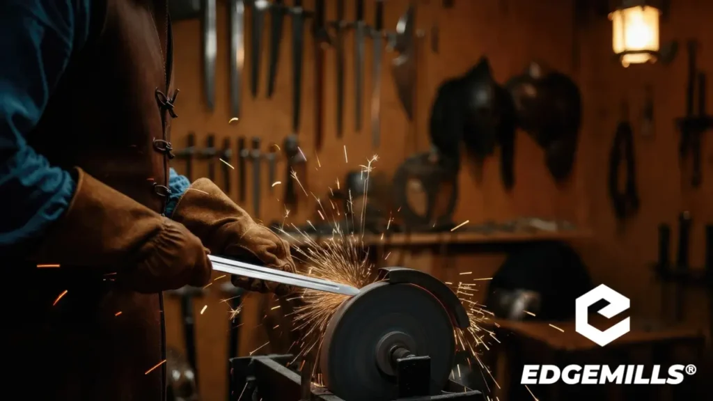 chipper blade sharpening